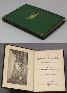 1884 Braithwaite Salmonidae of Westmorland Angeln Erinnerungen LACHSANGELN - Bild 1 von 7