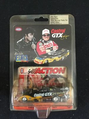 Coche divertido Mustang 1998 Action Castrol/Elvis John Force Castrol GTX 1998 1:64 Foto 1 de 2
