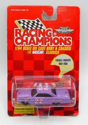 Fireball Roberts #22 1964 Ford Racing Champions 1/64 NASCAR Classics   Foto 1 de 3