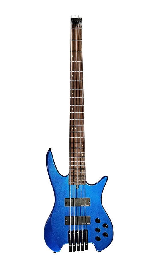 IYV 5-String IBHL5-400 Headless Bass Metallic Blue