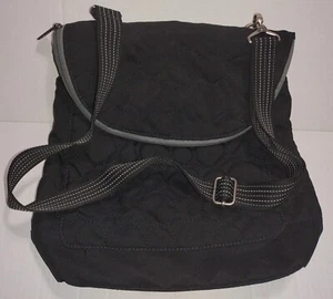 31 Thirty One Purse Handbag Crossbody Black Quilted - Picture 1 of 8