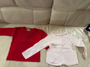 Kindersachen Mädchen 104 -110 Hosen Shirts Hemde 14 Kleidungsstücke - Bild 1 von 9