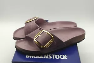 BIRKENSTOCK MADRID BIG BUCKLE L7 M5 LEDER LAVENDER SCHMALE Gr 38 NEU IM KARTON ! - Bild 1 von 2