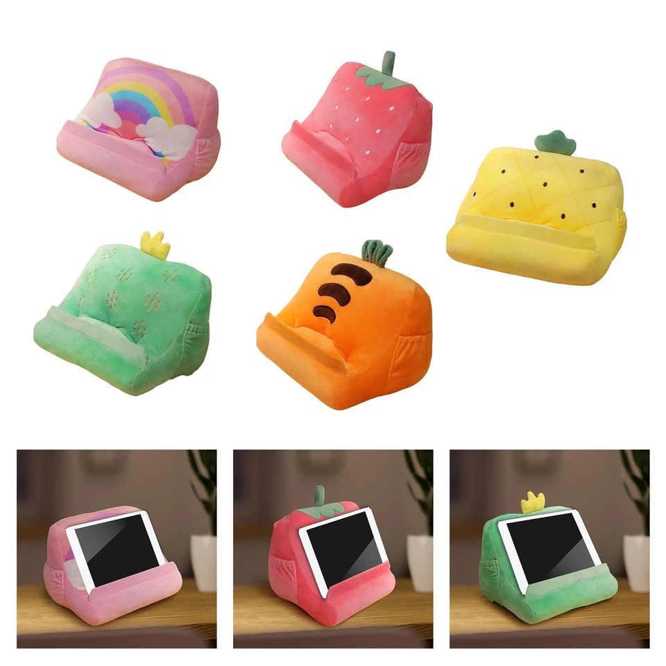 Cute Pillow Holder Tablet Stand Easy to Carry Comfortable Tablet Holder Fruit - Image 1 of 1
