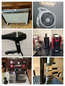 Lotto Misto Stufa/e Vintage Macchine Da Caffè Phone Asciugacapelli + Molto Altro - Foto 1 di 24