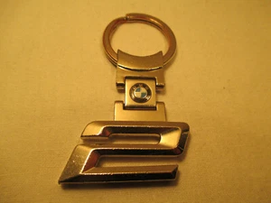 BMW 2 Car Keyring Metal Automobilia Germany Old Car Key Chain - Picture 1 of 4