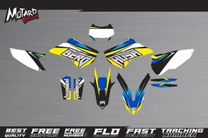Husaberg FE TE 125 250 300 350 450 501 2013 2014 Graphics Kit Decals Chrome - Picture 1 of 2