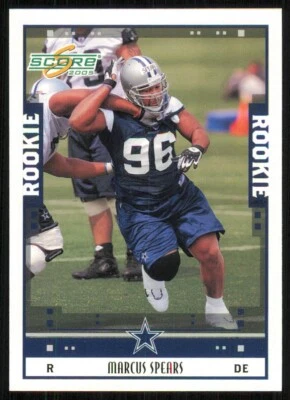 2005 Score Glossy #348 Marcus Spears - Image 1 of 2