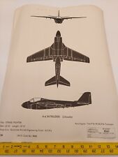 A-6 INTRUDER U.S. Naval Training Aircraft Recognition Poster 1963
