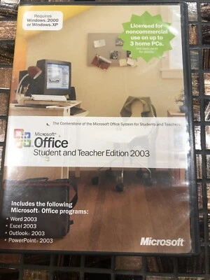 Microsoft Office 2003 Student and Teacher Edition (Retail) (3 User/s) - Full... - Image 1 of 4