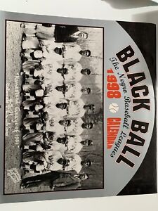 Black Ball The Negro Baseball Leagues 1998 Calander 