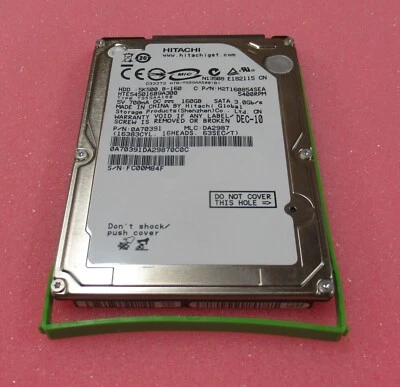 Hitachi H2T160854SEA 160GB SATA 3Gb/s 5400RPM 8MB 2.5" HDD Hard Drive 0A70391 - Image 1 of 4