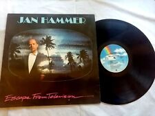 Jan Hammer `` Escape from Television” Disk Vinyl LP 33rpm MCA Records 1987