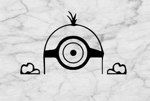 Minions Sticker 10 x 16,8cm - Bild 1 von 3