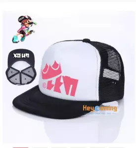 Splatoon 2 Cosplay Mesh Cap Baseball Cap Adult Adjustable Sun Hat Birthday Gift - Picture 1 of 18