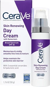 ☀️ CeraVe Skin Renewing Retinol Day Cream – EXPIRES OCT 2025 - Picture 1 of 8