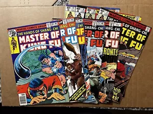 MASTER OF KUNG-FU #69 73 74 75 76 77 78 79 81 MARVEL LOT Shang-Chi - Bild 1 von 19