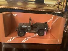 UT MODELS 1/18 U.S. MILITARY ARMY CAR - WILLY'S JEEP With BOX-4012138010734