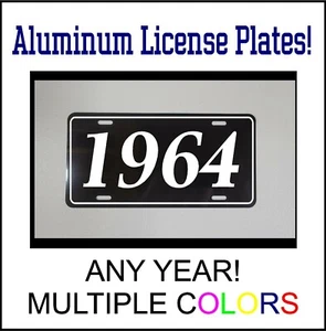 1964 KENNZEICHEN CAMARO MUSTANG CORVETTE 442 CHEVELLE GTO TRANS AM BAUJAHR BW - Bild 1 von 1