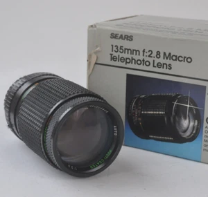 Sears 135mm f/2.8 Macro Telephoto Lens ~ PK Mount ~ KA KR ~ Manual Focus Prime - Picture 1 of 17