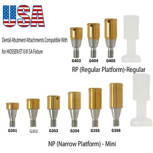 US Dental Locator Abutment Attachment Mini/R for HIOSSEN ET II/III SA Fixture - Picture 1 of 24