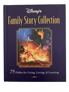 DISNEY'S Family Story Collection 75 Fables For Living, Loving, & Learning 1st Ed - Picture 1 of 12