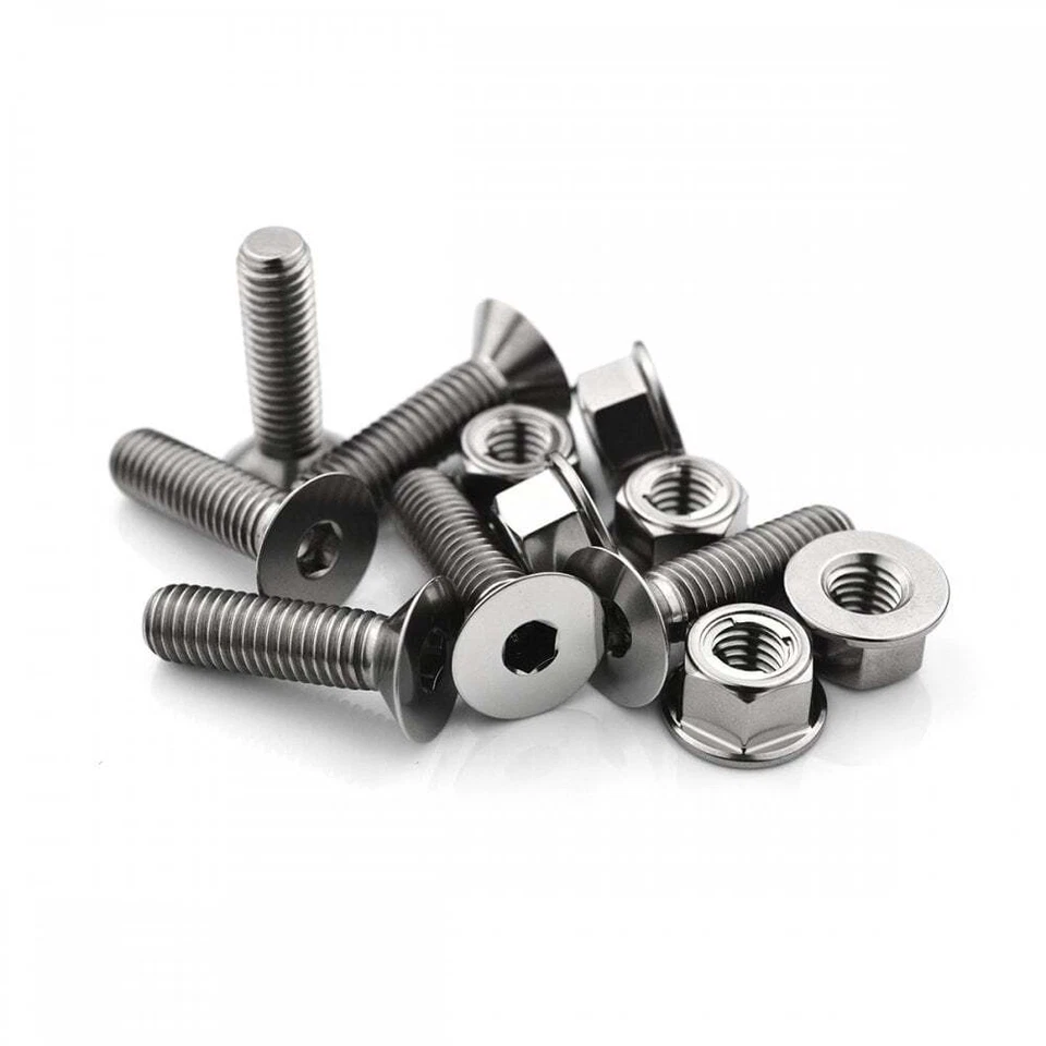 Kit de pernos de disco trasero de titanio Aprilia SXV 450 STREET 09-11 Foto 1 de 1