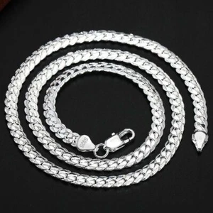 Cadena De Plata Para Hombre TU PUEDES Lucir Elegante Y Atractivo lujosamente - Imagen 1 de 5