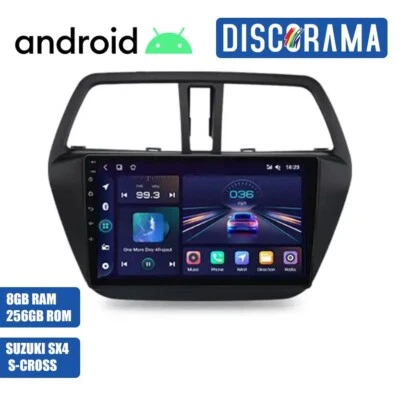 AUTORADIO ANDROID 8/256GB SUZUKI SX4 S-CROSS 2012-2017 STEREO AUTO TOUCH 9" WIFI - Immagine 1 di 4