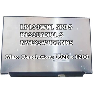 LP133WU1 SPD5 IPS EDP 13.3 inch LCD Screen Display Panel Replacement 1920×1200 - Picture 1 of 3
