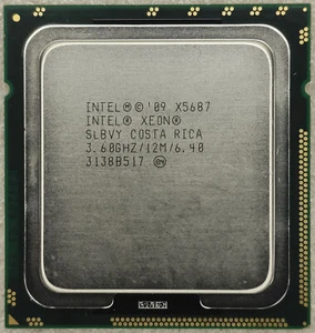 Intel Xeon X5687 3.6 GHz 12 MB Quad-Core Socket 1366 CPU Processo - Picture 1 of 2