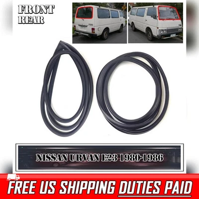 Sello de goma parabrisas delantero para Nissan Urvan Caravan E23 1980-1986 Foto 1 de 4