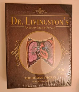 Rompecabezas Anatomía del Dr. Livingston - El tórax humano - Vol. II de VII - ¡NUEVO! - Imagen 1 de 6