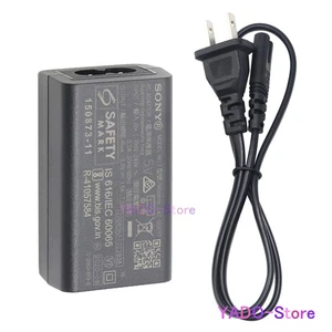 NEW Genuine Original Sony AC-UUE12 5.0V 1.5A Charger Adapter With Power Cable - Picture 1 of 8