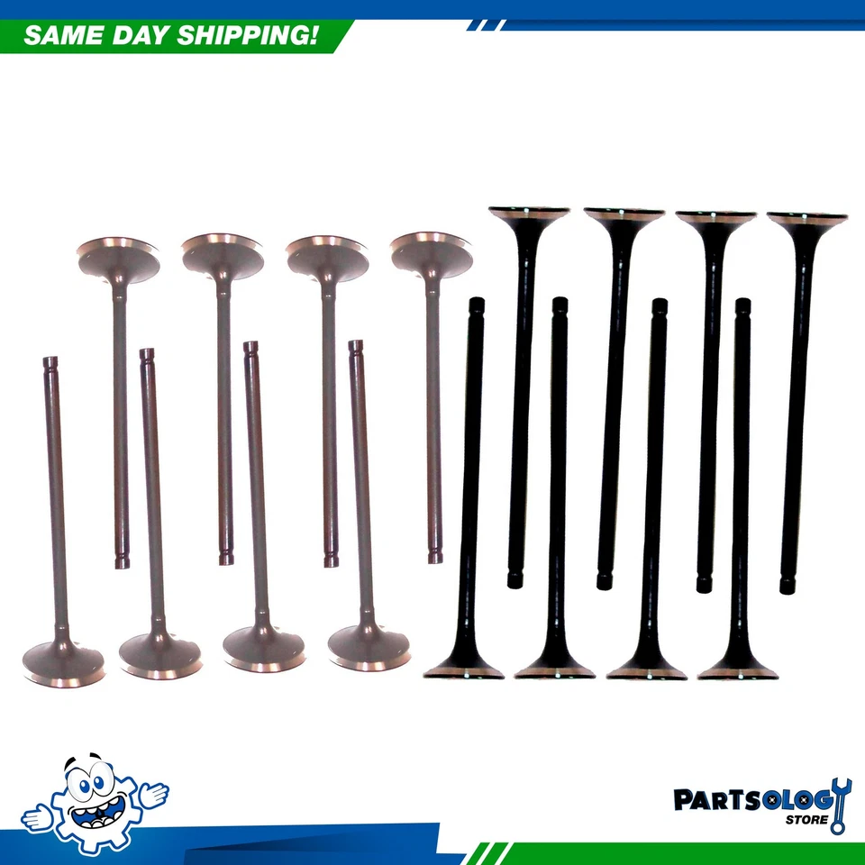 Kit de válvula de admisión de escape DNJ VK16290 para 88-95 Honda Civic 1.5L 1.6L SOHC 16V Foto 1 de 1