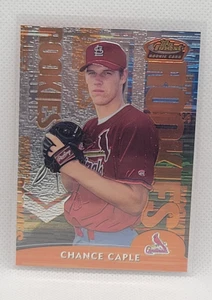 2000 Topps Finest Chance Caple RC #ed 0285/2000 Cardinals - Picture 1 of 2