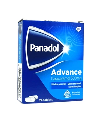 Panadol Advance, Effective Pain Relief, Gentle, Faster Absorbed - (24 Tablets) - Image 1 of 4
