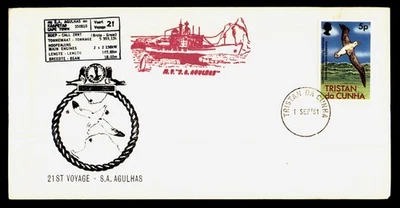 DR WHO 1981 TRISTAN DA CUNHA BARCO ANÁRTICO AGULHAS R15199 Foto 1 de 2