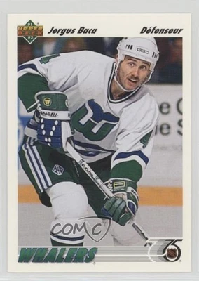 1991-92 Upper Deck French Jergus Baca #425 - Image 1 of 2