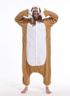 Pijama Perezoso M Adulto Anime Animal Kigurumi Disfraz Disfraz Halloween Suave Foto 1 de 4