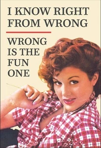 I Connaît Droit De Wrong Is The Amusant Un Drôle Réfrigérateur Aimant (EP) - Picture 1 of 1