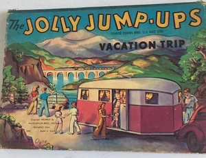 1942 First Edition • The Jolly Jump-Ups Vacation Trip • Geraldyne Clyne - Foto 1 di 3