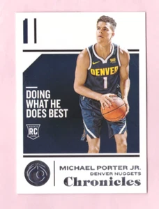 2018/19 Chronicles MICHAEL PORTER JR Rookie Mint Nuggets - Picture 1 of 1