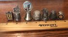 Thimbles And Bell Pewter Lot 