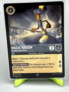 Disney Lorcana - Ursula’s Return - Magic Broom - Brigade Commander - 186/204 - Picture 1 of 2