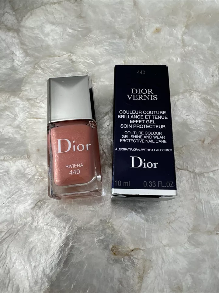NEU UND ORIGINALVERPACKT " DIOR " 440 RIVIERA GEL GLANZ & TRAGEN SCHÜTZENDER NAGELLACK - 10 ML LIMITIERTE AUSGABE - Bild 1 von 4