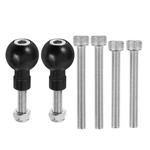 2 Set Motorcycle Screw Handlebar Fixation Clip Aluminum Alloy Mount - Photo 1 sur 12