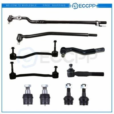 10x For 2000-2004 Ford F-250 F-350 Super Duty Front Tie Rods Ball Joint Sway Bar - Image 1 of 4