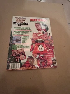 WWF Magazine ROWDY RODDY PIPER December/January 1985/86 (VG shape) - Picture 1 of 6