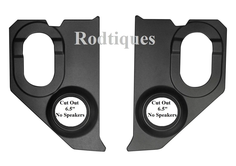 1960-1966 Chevy / GM Truck  Kick Panels ---No Speakers Installed  - Imagem 1 de 1